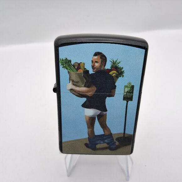 Pinup Boy Fliptop Lighter Never Used Retro - Picture 1 of 3
